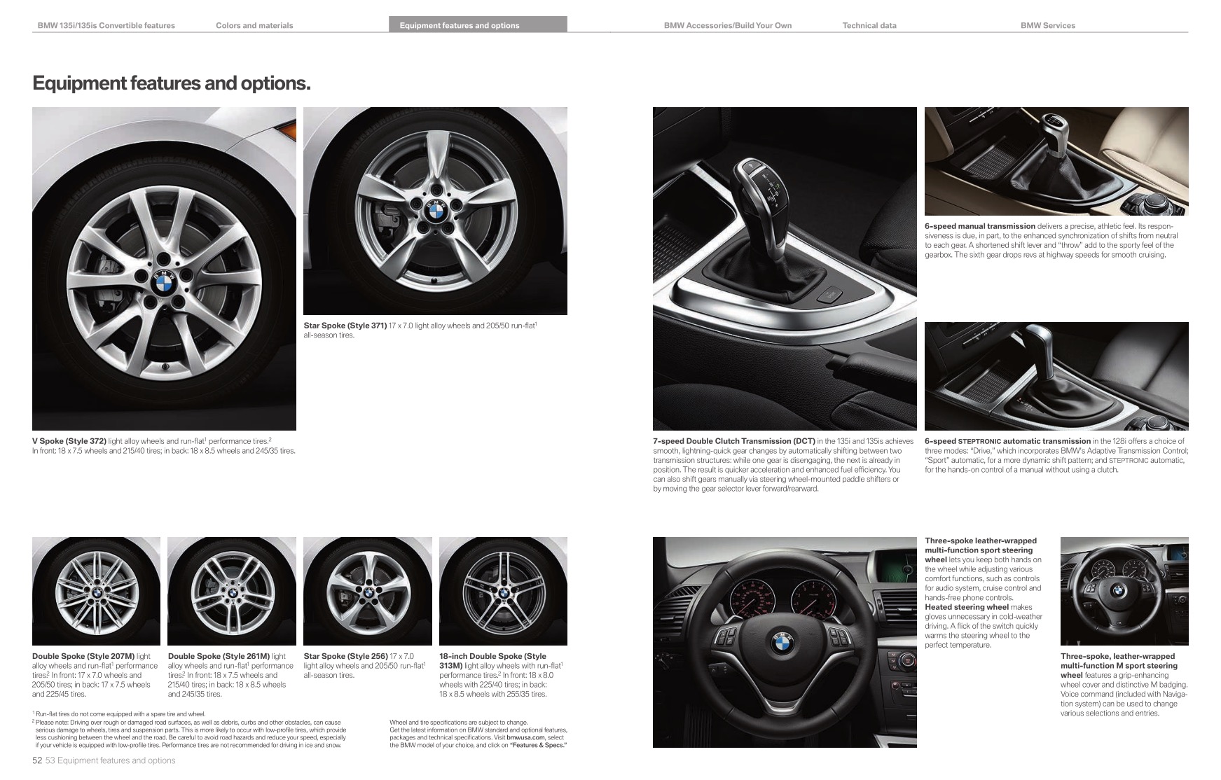 2013 BMW 1-Series Convertible Brochure Page 4